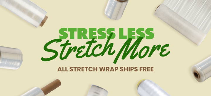Stretch Wrap - Free Shipping  Stretch Wrap - Free Shipping